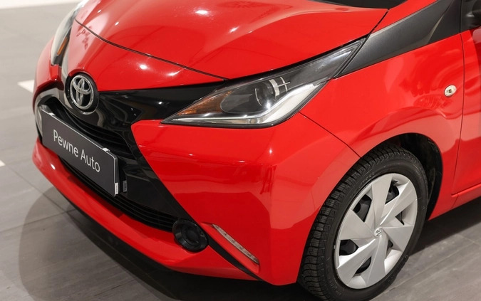 Toyota Aygo cena 38850 przebieg: 56102, rok produkcji 2015 z Świeradów-Zdrój małe 596